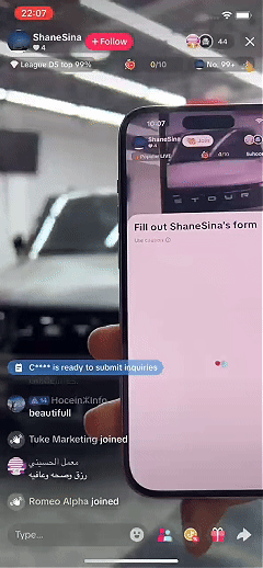 Real-time Lead Collection