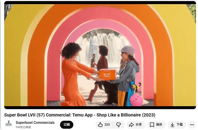 Reconstruire à l'étranger? Temu atteint le top 3 mondial