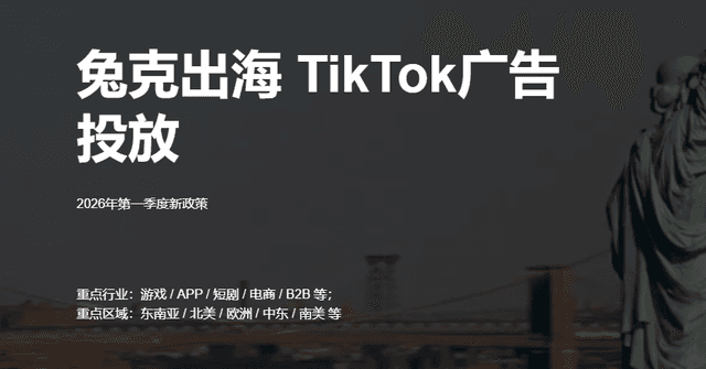 TikTok广告开户代投服务商