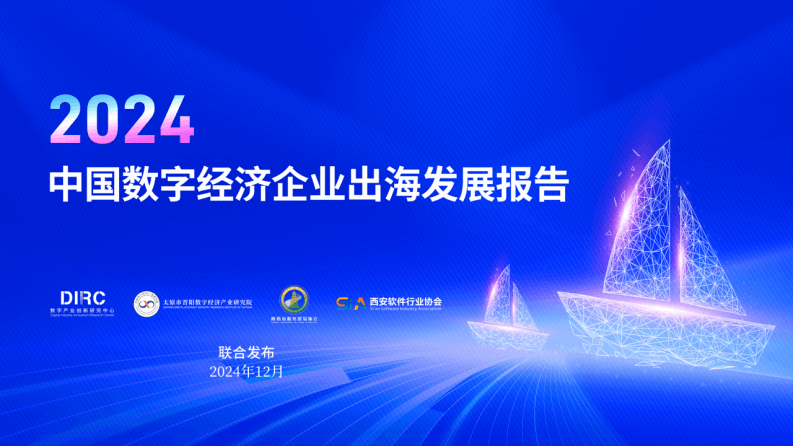 2024 Report on the Overseas Development of Chinese Digital Economy Enterprises