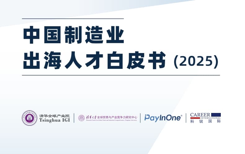 2025中国制造业出海人才白皮书