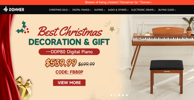 The secret to Donner's brand success: quickly gaining 460000 TikTok fans