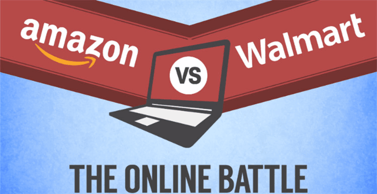 在线杂货市场销量飙升,亚马逊与沃尔玛谁能笑到最后?