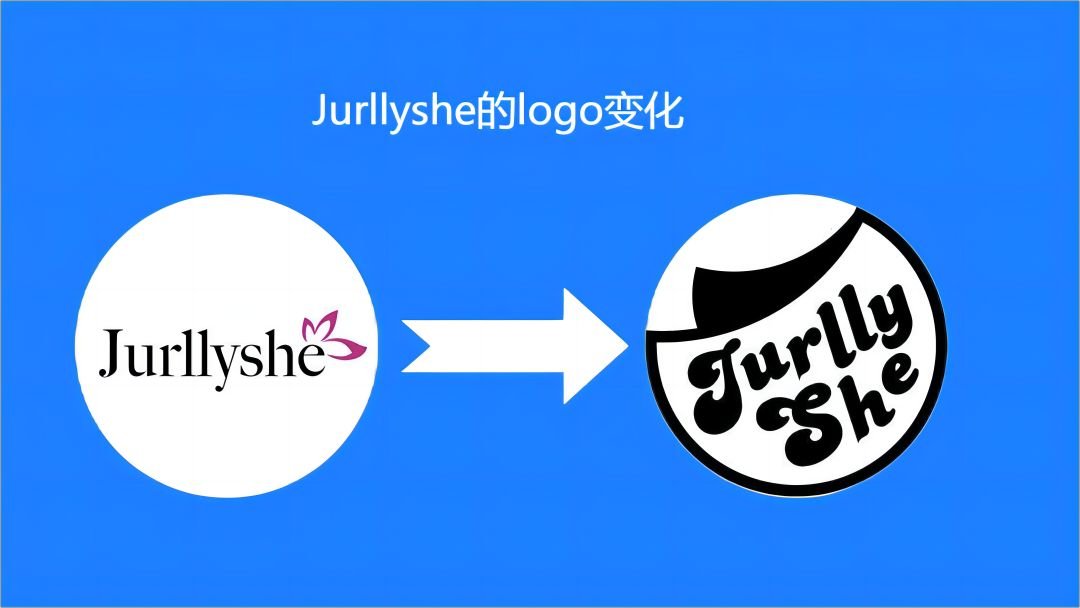 Jurllyshe的logo变化